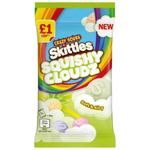 Skittles Squishy Clouds