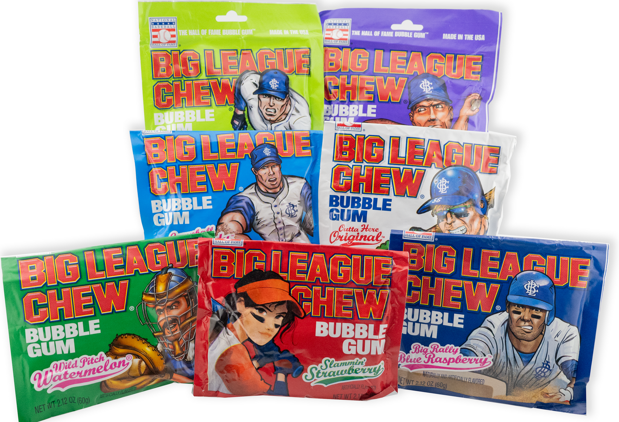 Major League Chewer - Big League Chew Variety 7 Pack