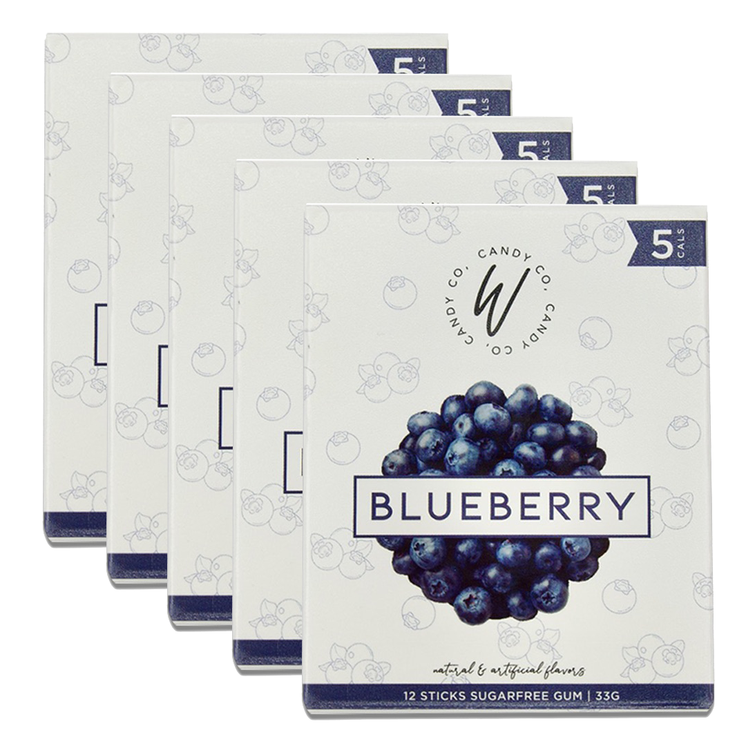 Sugar-Free Blueberry Gum