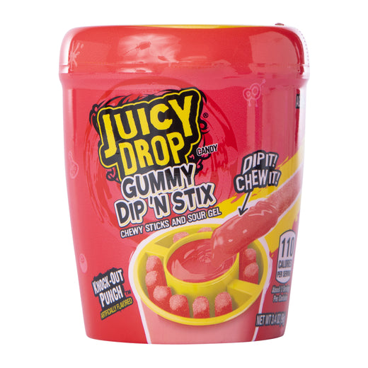 Bazooka Juicy Drop Gummy Dip n Stix - Worth It Candy