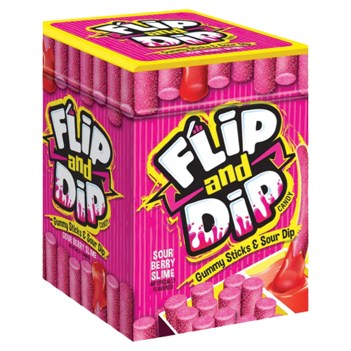 Flip and Dip Gummy Sticks