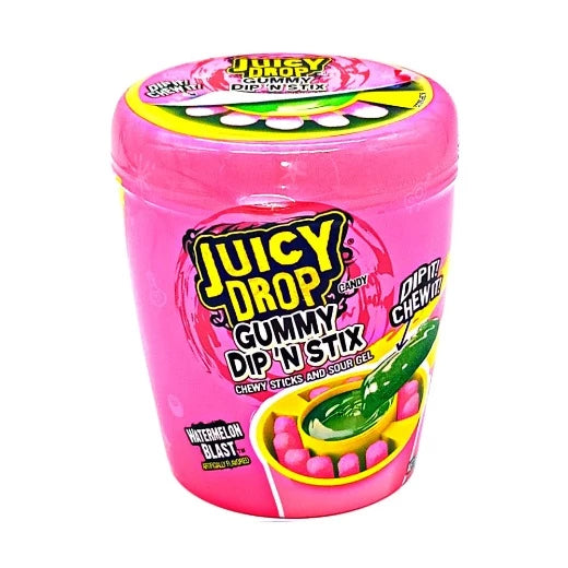 Bazooka Juicy Drop Gummy Dip n Stix