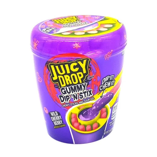 Bazooka Juicy Drop Gummy Dip n Stix