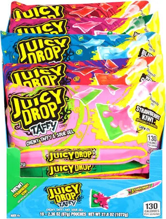 Juicy Drop Taffy - Variety 5 Pack