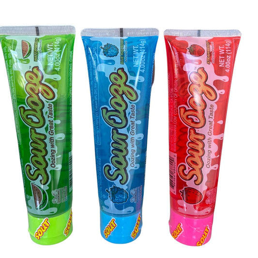 Kidsmania Sour Ooze Tube - 3 Pack