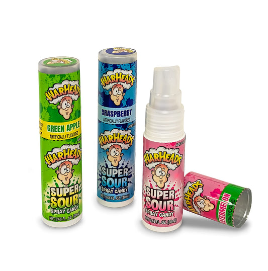 Warheads Super Sour Spray Candy - 3 Pack